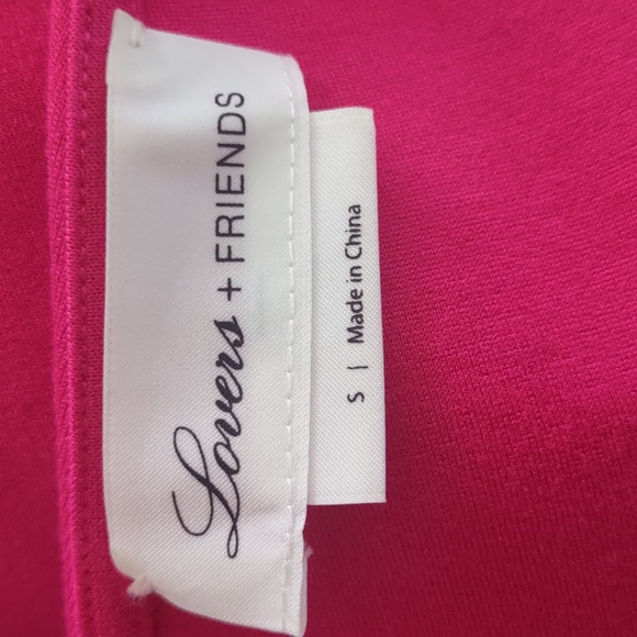 Lovers + Friends Fuchsia Maxi Dress Size Small - Picture 8 of 10